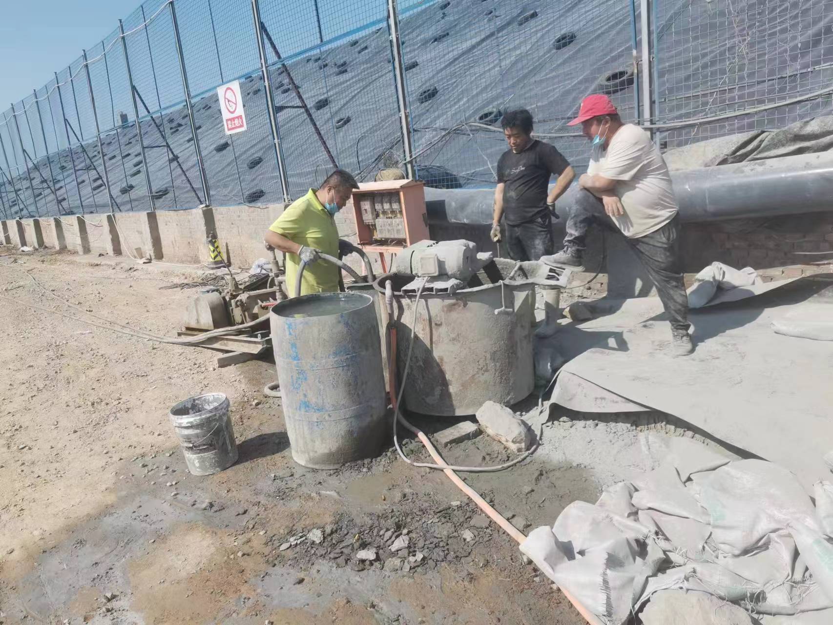 水磨沟袖阀管注浆